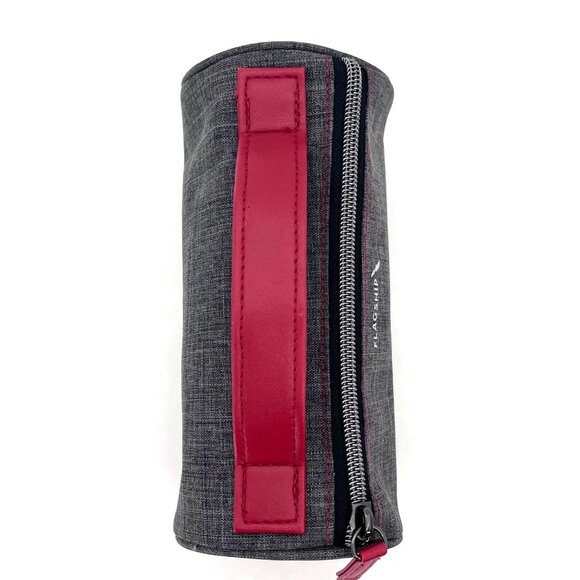 American Airlines Eagle Flagship Formia First Class Zipper Cylinder Travel Pouch - Picture 5 of 13